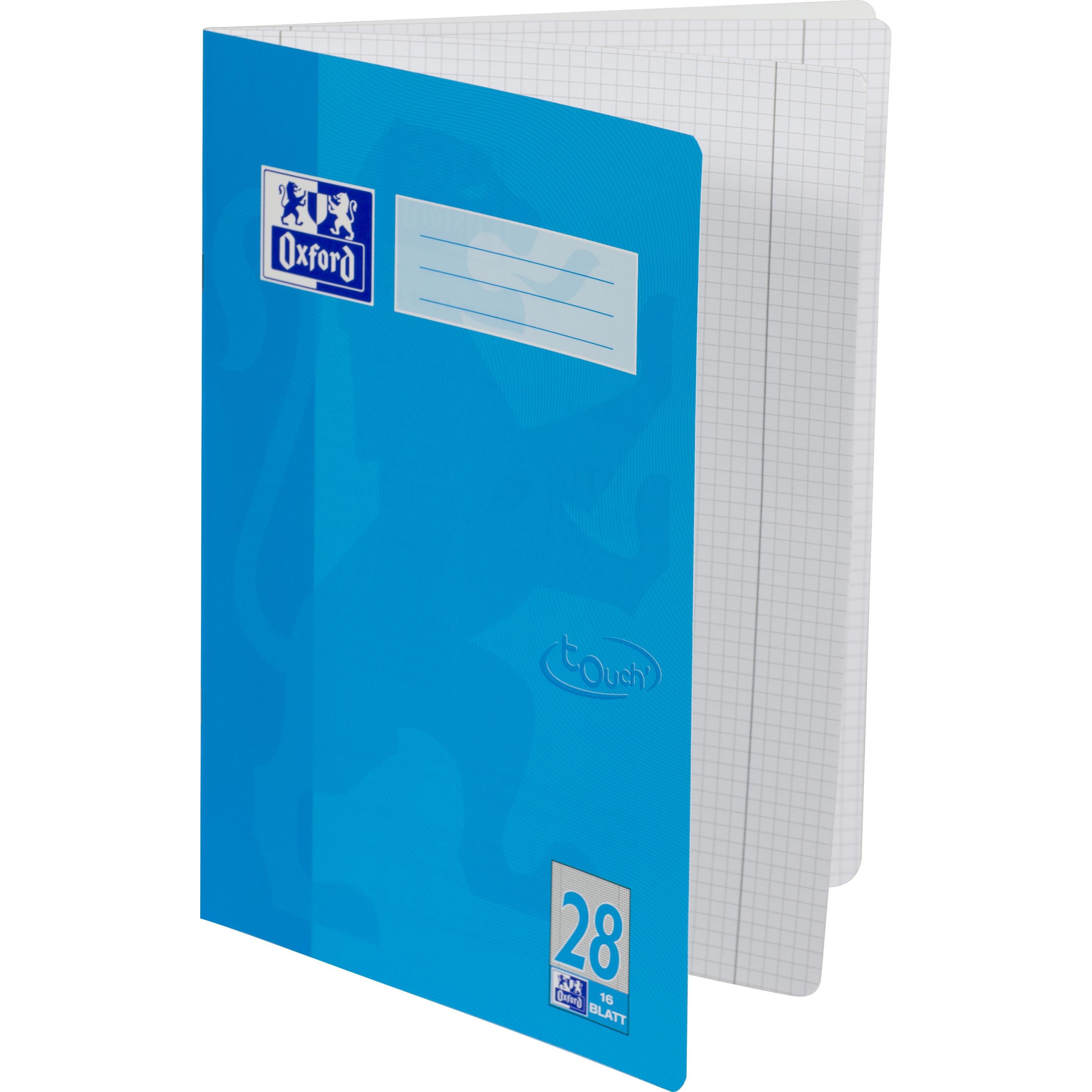 Oxford, Heft + Block, Schulheft, A4, Lineatur 28 (A4, Kariert)