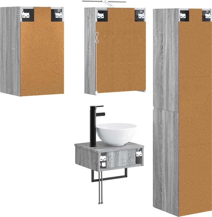 Produktbild vidaXL Badezimmermöbel-Set