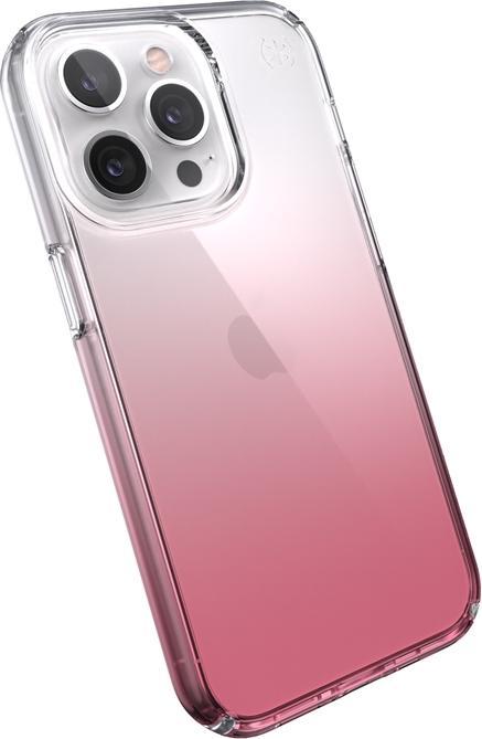Image du produit speck Presidio Perfect-Clear + Ombre - Étui pour iPhone 13 Pro avec revêtement MICROBAN (Transparent/rose (Apple iPhone 13 Pro)