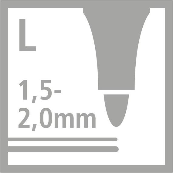 Produktbild STABILO Trio Scribbi Gefederter Dreikant-Filzstift (Gelb, 1 x)