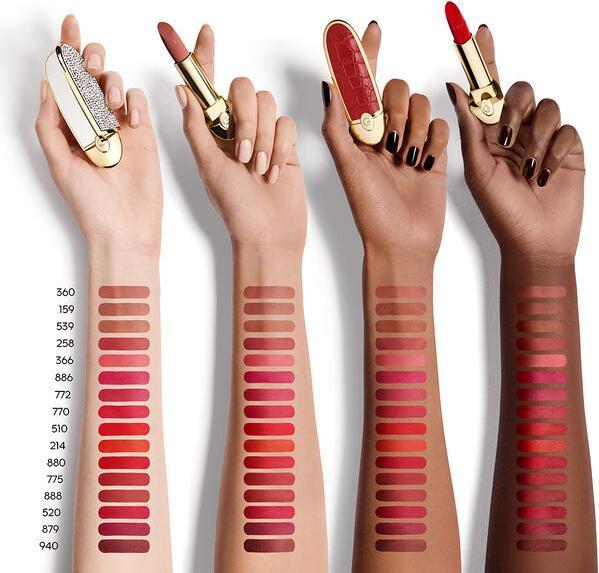 Image du produit Guerlain Rouge G Velvet 24 Lèvres Recharge 539 (539 Le Tonka Hale)