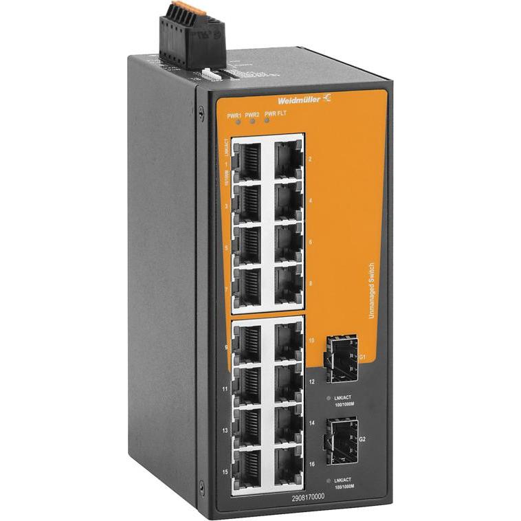 Weidmüller Switch di rete non gestito, Switch di rete