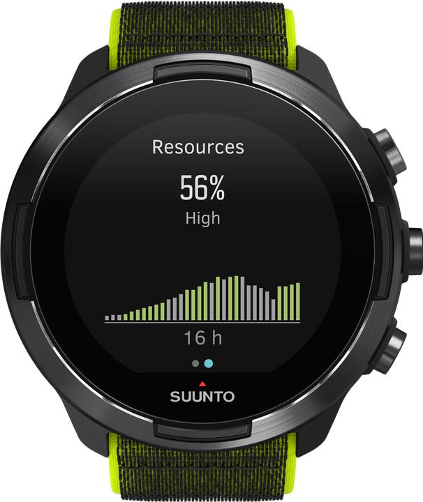 Actual product image Suunto 9 Baro Lime (50 mm)