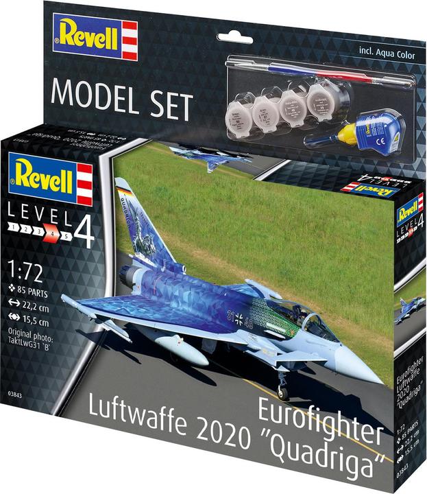 Produktbild Revell Model Set Eurofighter Luftwaffe 2020 Quadriga