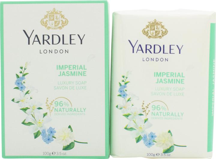 Yardley Soaps by London Imperial Jasmin Luxury Soap 104 ml (Flüssigseife, 104 ml)