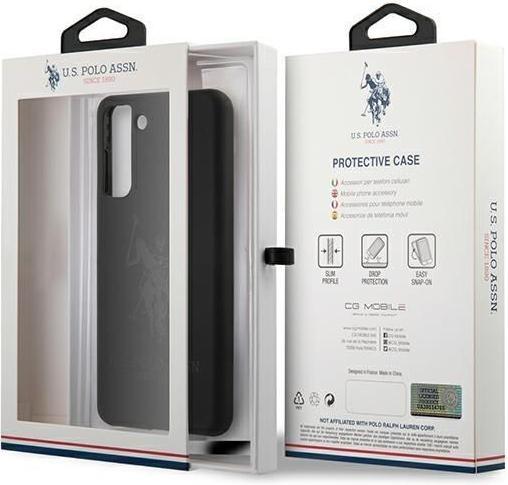 Actual product image U.S. Polo US POLO US Polo USHCS21MSLHRTBK S21 + G996 black (Samsung Galaxy S21+)