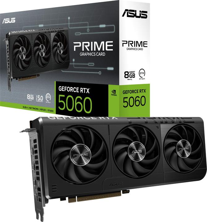 Actual product image ASUS Prime RTX 5060 8G (8 GB)