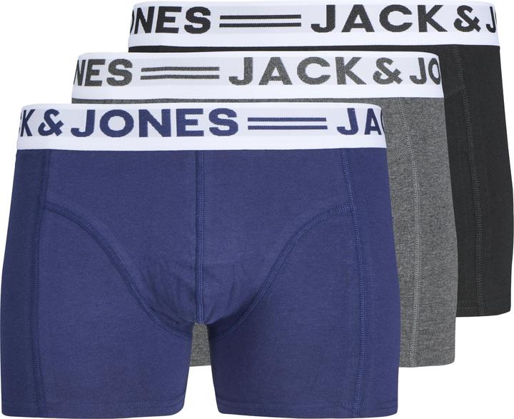 Produktbild Jack & Jones Sense Trunks 3-Pack Noos (XL, 3er Pack)