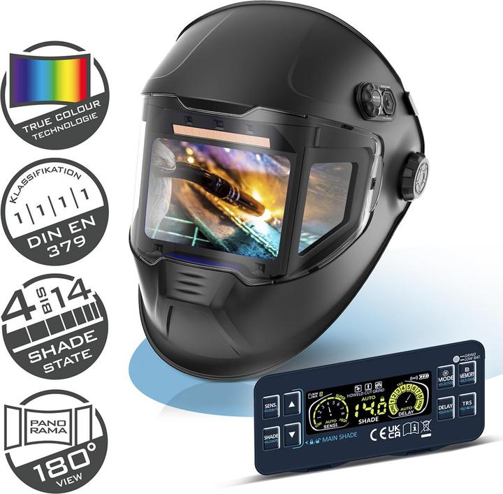 Stahlwerk Split 3-in-1 automatic welding helmet