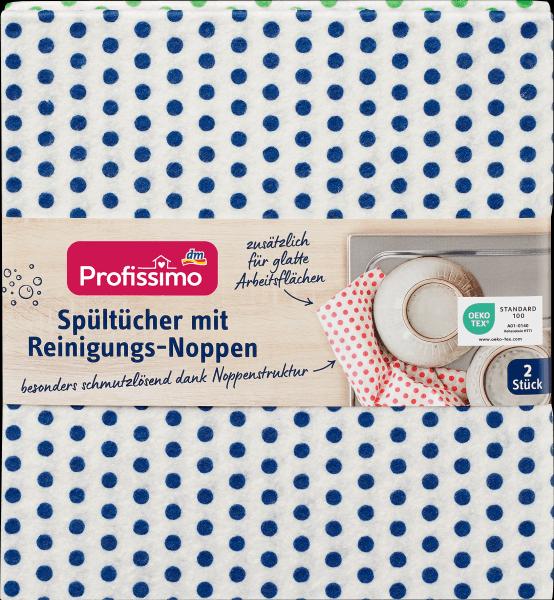 Actual product image dm Profissimo Dishcloths with cleaning nubs (2 pcs.)
