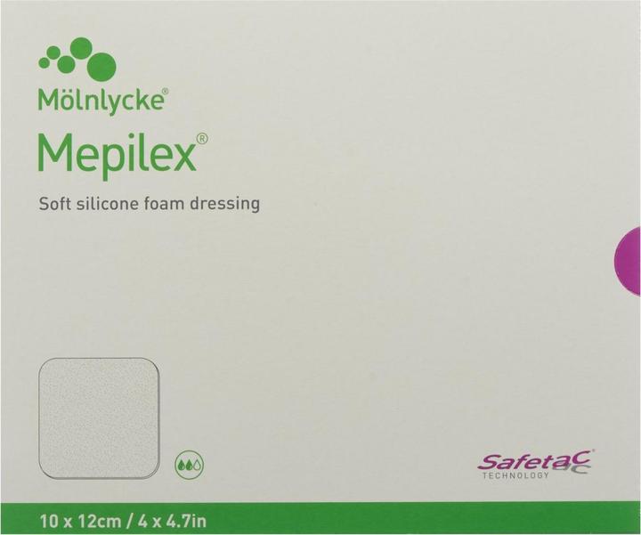 Produktbild Mepilex Schaumverband Safetac 10x12cm Silikon (5 x)