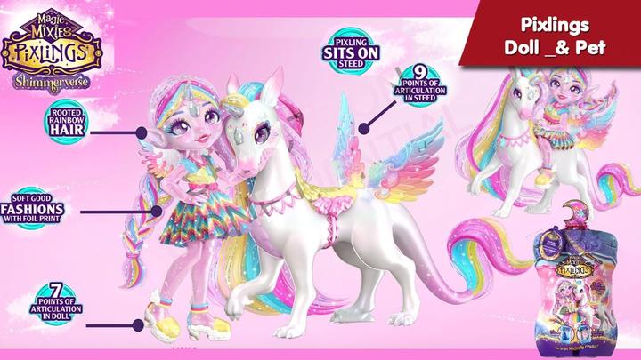 Produktbild Moose MAGIC MIXIES PIXLINGS Puppe & Pegacorn Set