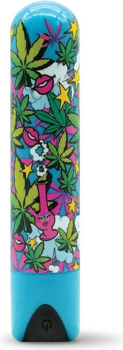 Produktbild Global Novelties LLC 76962: Prints Charming Buzzed Rechargeable Bullet Stoner Chick