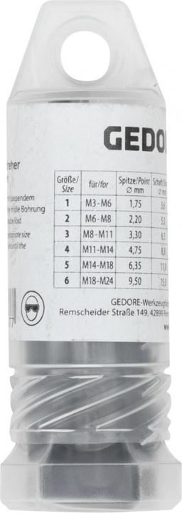 Produktbild Gedore 8551-66 Schraubenausdreher-Satz 6-teilig M3-M24