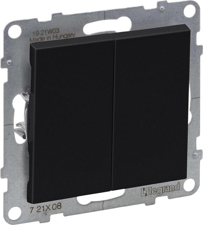 Produktbild Legrand 2g Two-Way Switch Auto Terminals Black