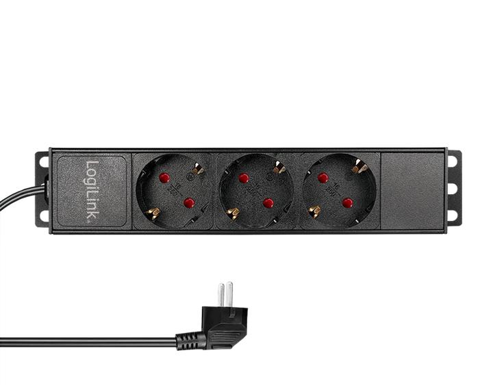 Image du produit LogiLink Barre d'alimentation (3x, CEE 7/3, 1.80 m)
