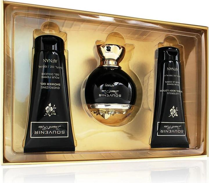 Immagine prodotto Afnan Souvenir Desert Rose - EDP 100 ml + sprchovÃ½ gel 100 ml + tÄ'lové mléko 100 ml (100 ml)