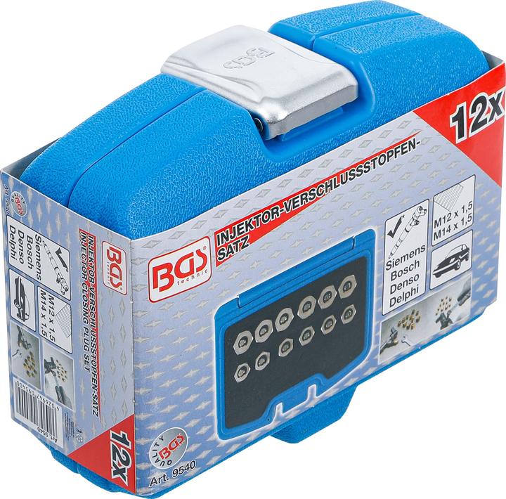 Produktbild BGS Injektor-Verschlussstopfen-Satz 12-tlg.