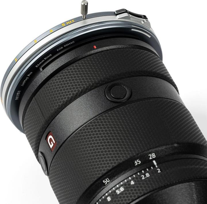 Productafbeelding Nisi JetMag Pro VND 1-5 95MAG (95 mm, ND / grijsfilter, Polarisatiefilter)