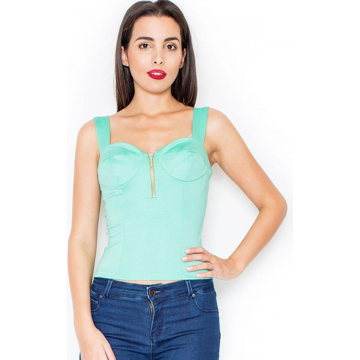 Katrus, Bluse, Bluse, Grün, (L)