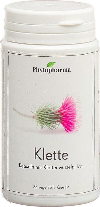 Image du produit Phytopharma Bardane en gélule 350 mg (80 pièce(s), Capsules, 62.80 g)