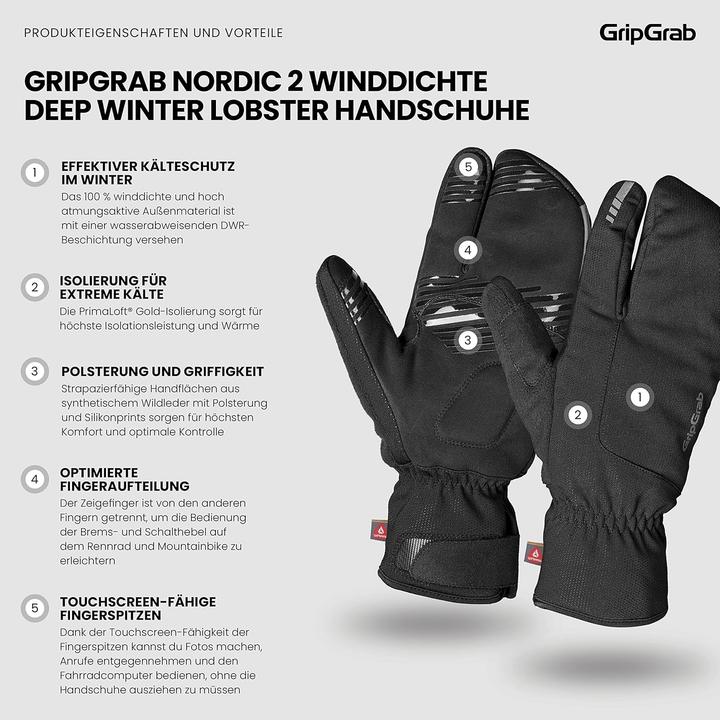 Produktbild GripGrab Nordic 2 (L)