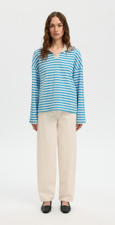 Produktbild Selected Relaxed Fit Langarm-Poloshirt (L)