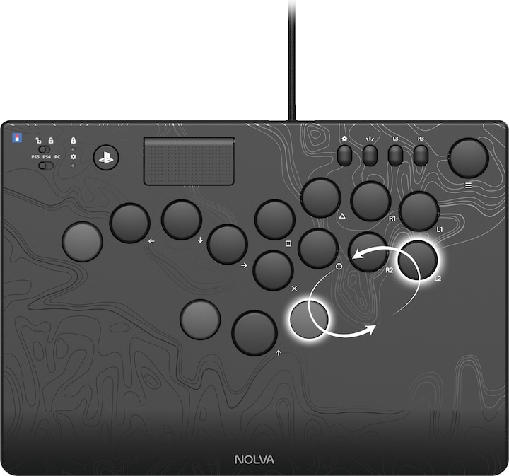 Produktbild HORI NOLVA Mechanical All-Button Arcade Controller (PC, PS5)