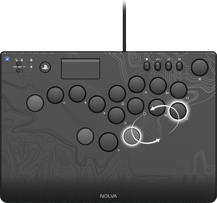 Produktbild HORI NOLVA Mechanical All-Button Arcade Controller (PC, PS5)