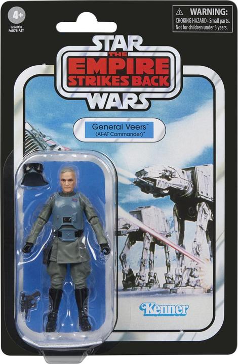 Actual product image Hasbro Star Wars Episode V Vintage Collection figurine General Veers (AT-AT Commander) 10 cm