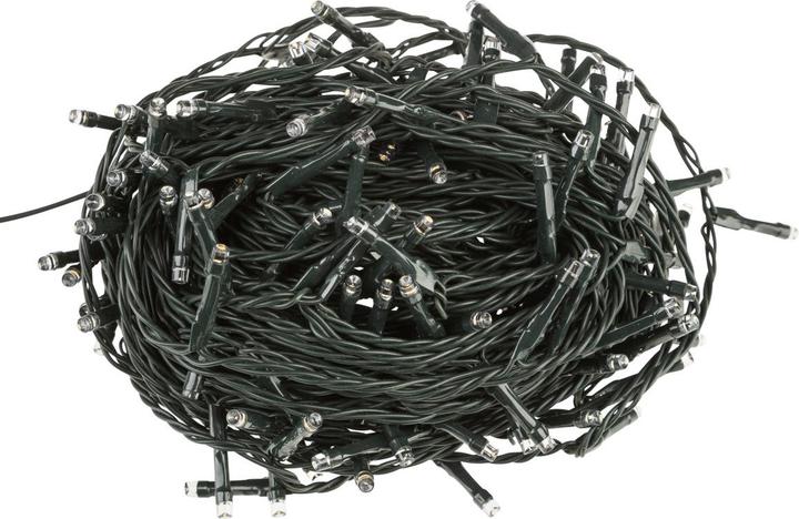 Productafbeelding Idena Lichtketting NewTec 200 LED warm wit en wit (27.90 m)