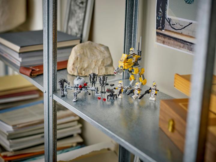 Actual product image LEGO Clone troopers of the 327th Star Corps Battle Pack (75431, LEGO Star Wars)