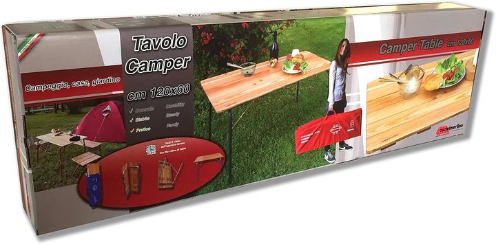Actual product image Castelmerlino Folding Camping Table with Nylon Bag