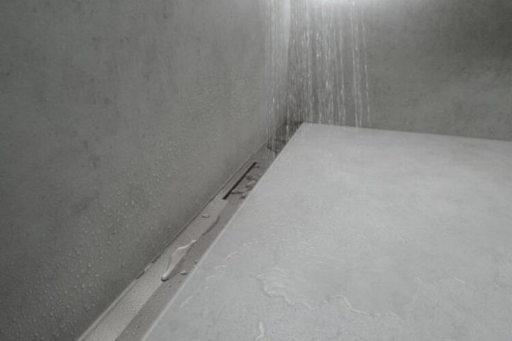 Image du produit hansgrohe HG Caniveau de douche RainDrain Flex raccourcissable, montage mural 900mm noir mat (900 mm)