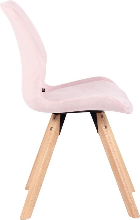 Produktbild CLP Stuhl Luna Samt, pink