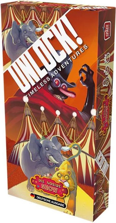 Actual product image Asmodée Unlock. The Noside Show Single Scenario (German)