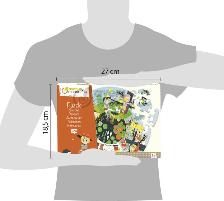 Produktbild My Mandarine Puzzles (40 Teile)