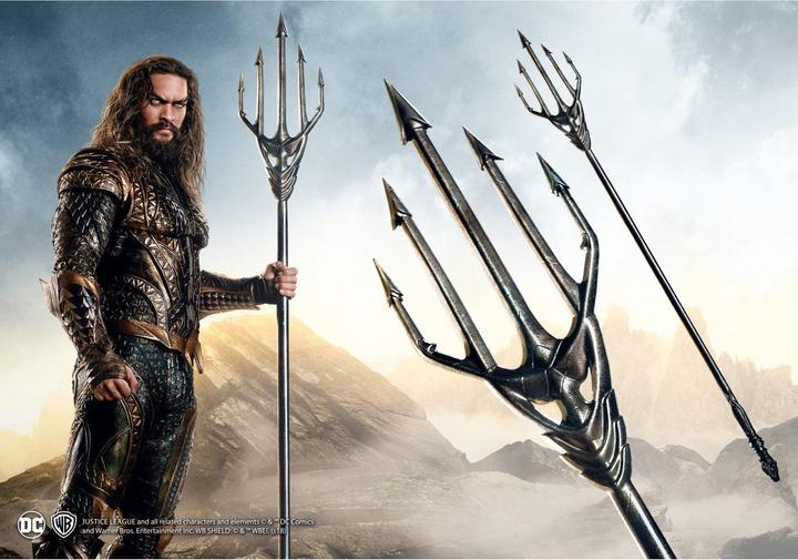 Actual product image Noble Collection Justice League: Aquaman's Trident