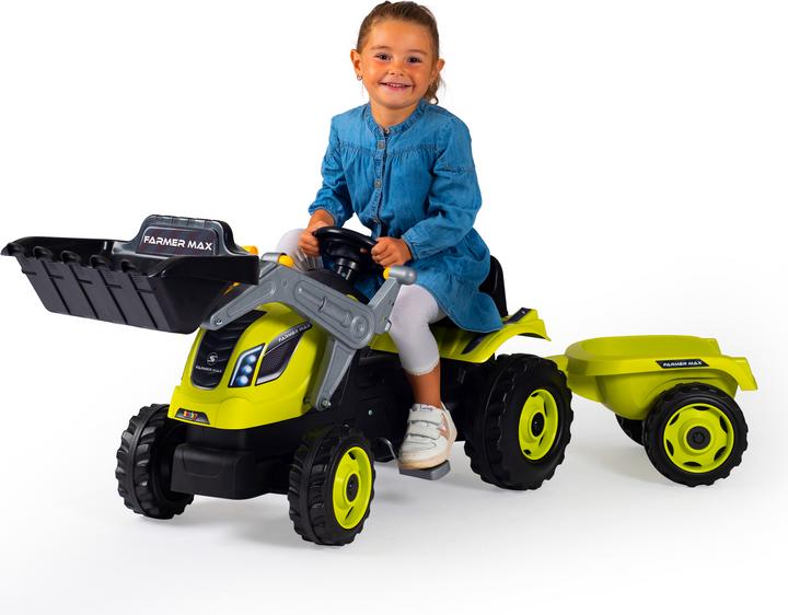 Produktbild Smoby Farmer Max + Trailer