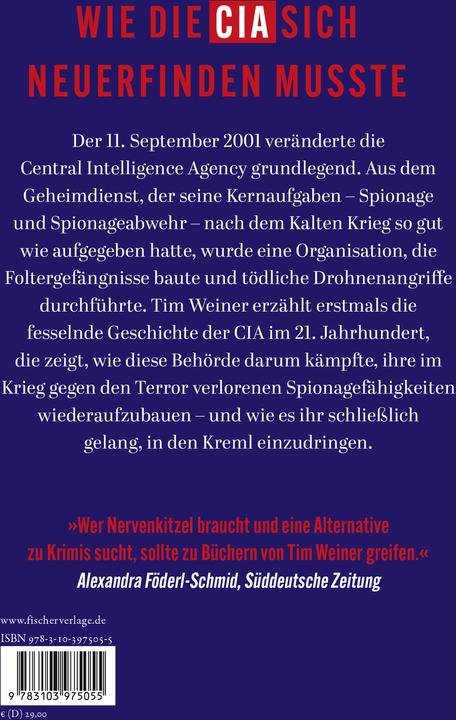 Actual product image Die Mission – Die CIA im 21. Jahrhundert (German, Barbara Steckhan, Peter Robert, Sven Dörper, Tim Weiner, 2025)