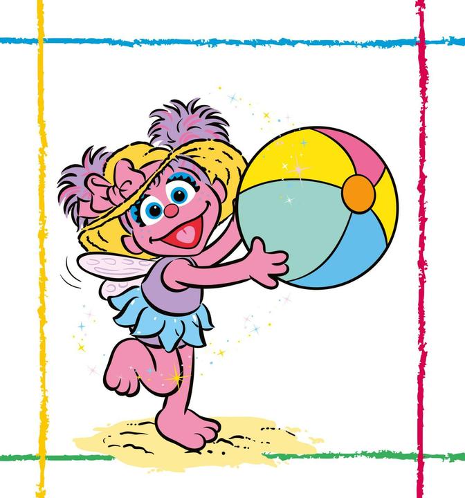 Actual product image Sesame Street: My first colouring book