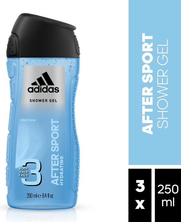 Actual product image adidas After Sport 3in1 Shower (250 ml)