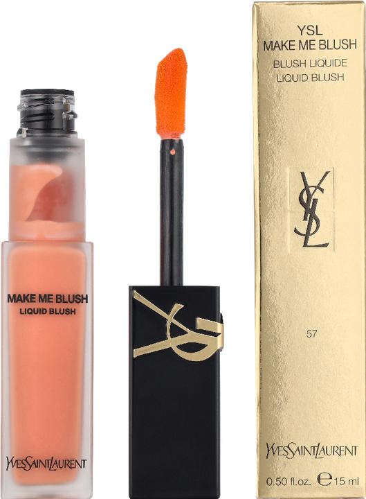 Actual product image Yves Saint Laurent Liquid Blush 57 Coral Clash (Coral Clash)