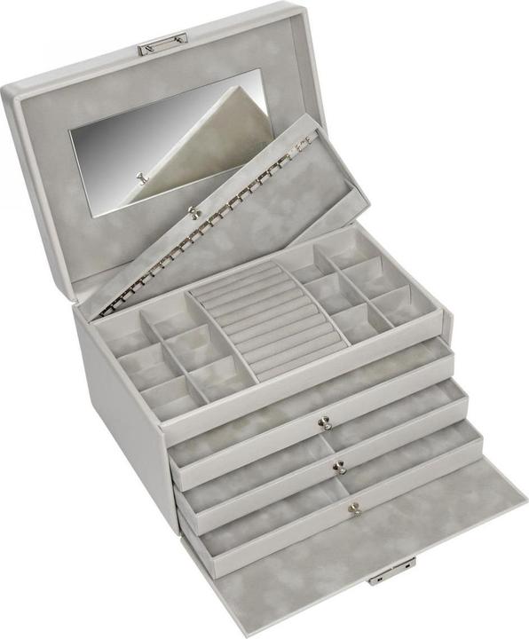 Immagine prodotto Sacher 72.518.561821 - Portagioie Jasmin elegance sabbia in pelle di vacchetta pieno fiore