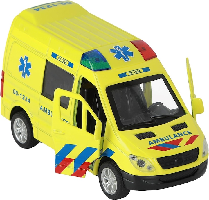 Productafbeelding Van der Meulen 112 Ambulance Bus 1:34 Met Licht+Geluid
