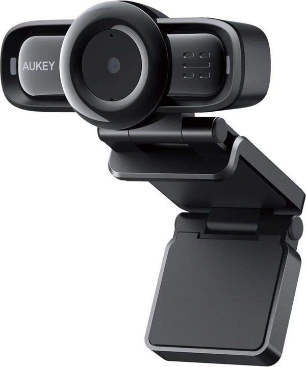 Produktbild Aukey PC-LM3 Stream Series Autofocus Full HD Webcam with 1/3"-CMOS Sensor black (2 Mpx)