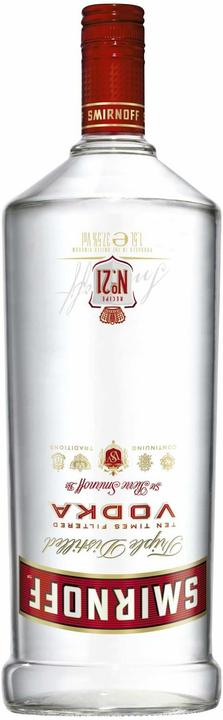 Smirnoff Red Label Vodka aus den USA
