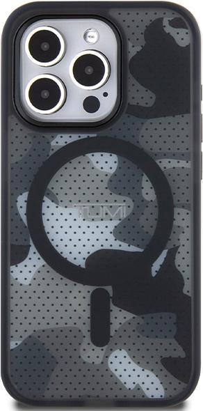 Actual product image Tumi TUHMP15XTCAMK iPhone 15 Pro Max 6.7" czarny/black hardcase Frosted Camo Print MagSafe (Apple iPhone 15 Pro Max)