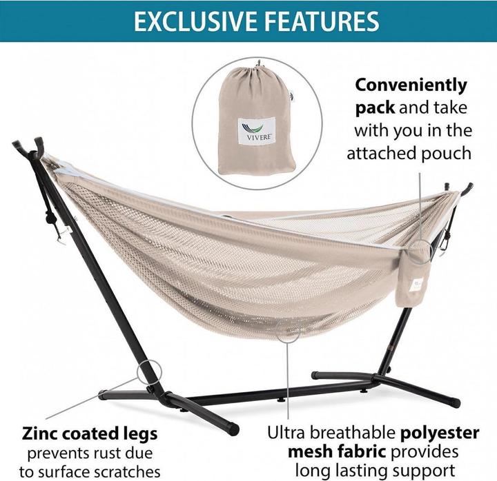 Image du produit Vivere Hamac (204 kg)