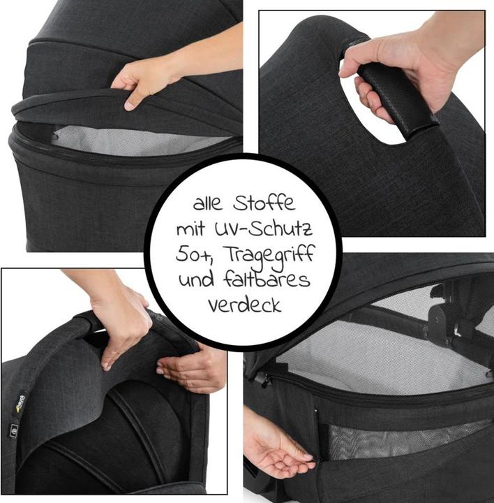 Immagine prodotto Hauck Kinderwagen 3 in 1 4in1 Kinderwagen-Set Vision X Trio Set - inkl. i-Size